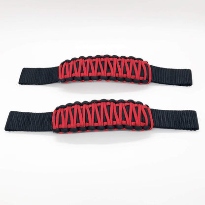Adjustable Paracord Door Limiting Straps For 1987-2025 Jeep YJ/TJ/JK/JKU/JL/JLU/Gladiator Pair Bartact-10