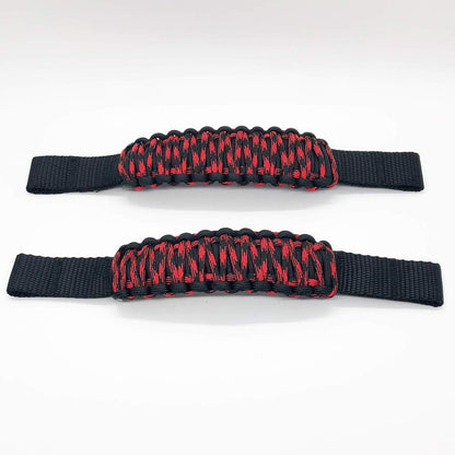 Adjustable Paracord Door Limiting Straps For 1987-2025 Jeep YJ/TJ/JK/JKU/JL/JLU/Gladiator Pair Bartact-9