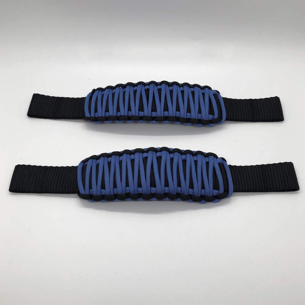 Adjustable Paracord Door Limiting Straps For 1987-2025 Jeep YJ/TJ/JK/JKU/JL/JLU/Gladiator Pair Bartact-8