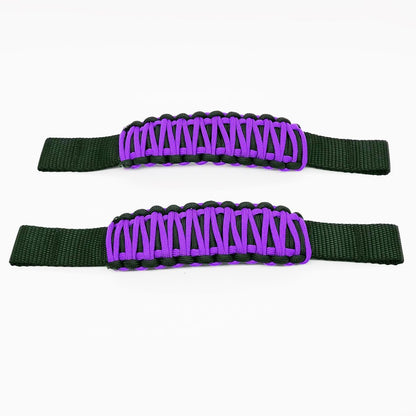 Adjustable Paracord Door Limiting Straps For 1987-2025 Jeep YJ/TJ/JK/JKU/JL/JLU/Gladiator Pair Bartact-6