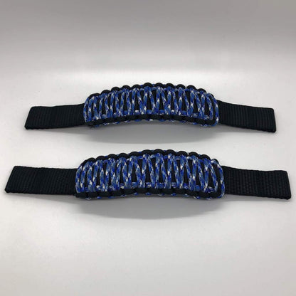 Adjustable Paracord Door Limiting Straps For 1987-2025 Jeep YJ/TJ/JK/JKU/JL/JLU/Gladiator Pair Bartact-4