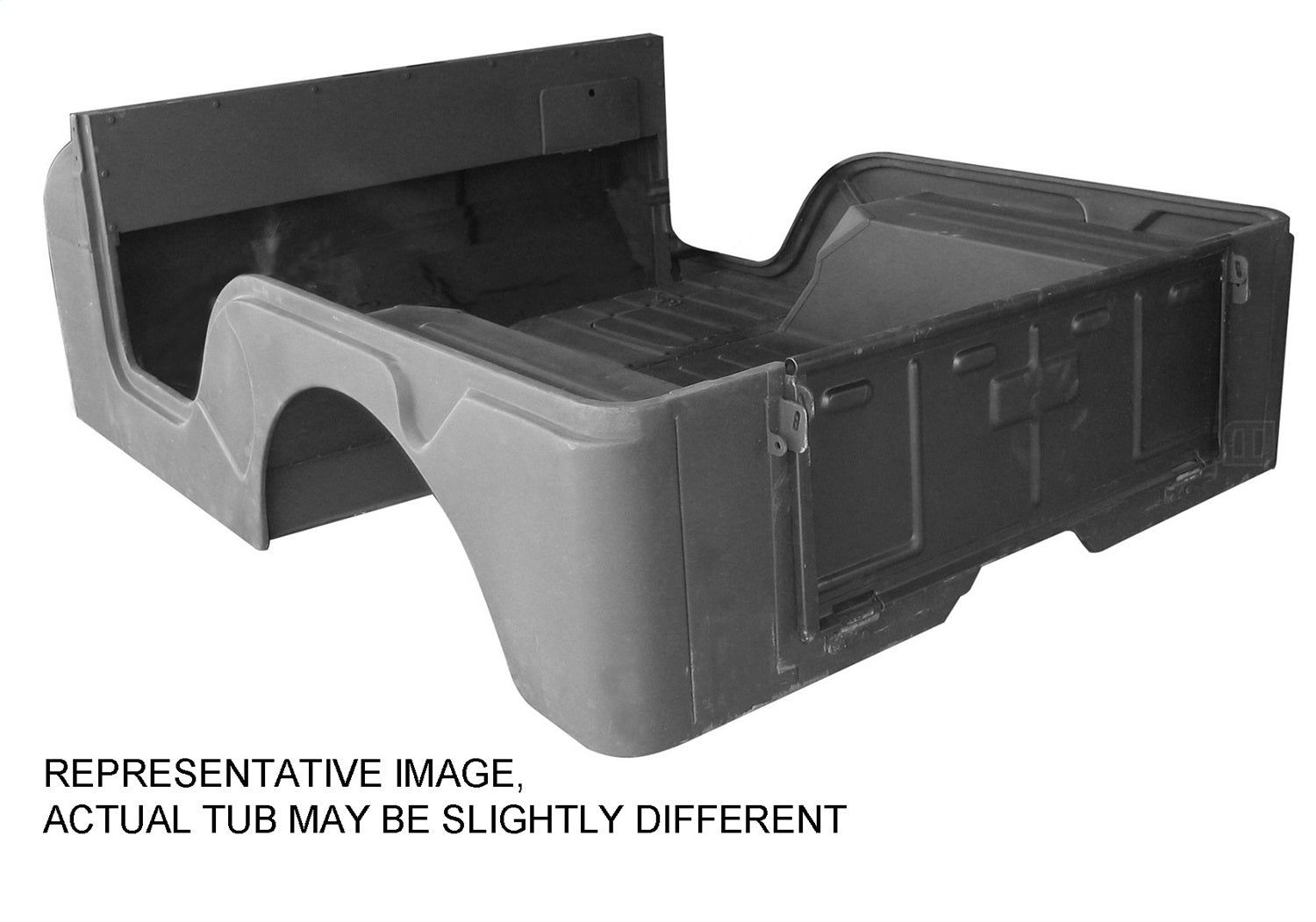 Body Tub Jeep Script Stamped In Cowl Sides Official Mopar Licensed Restoration Product 1976-1983 Jeep CJ5 1979-1979 Jeep CJ7 OMIX