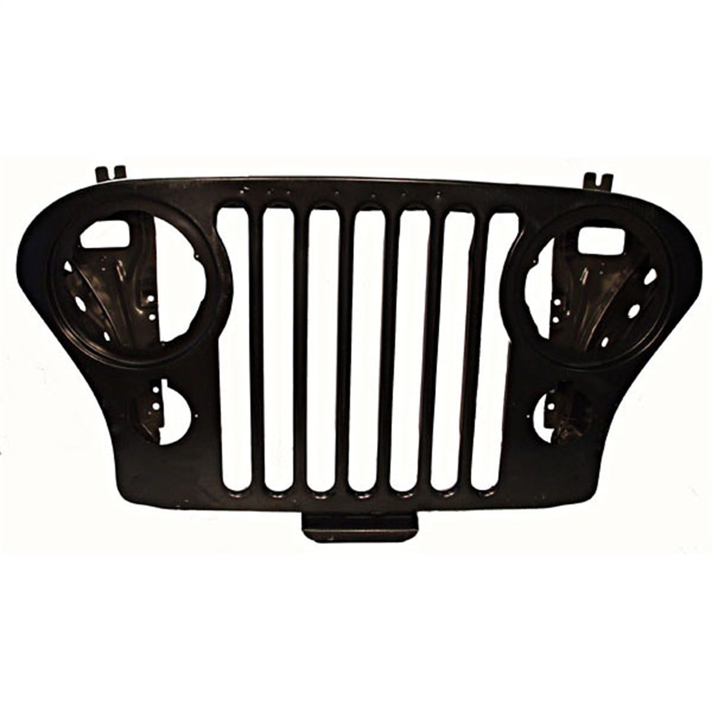Grille Black Powder Coat 1972-1983 CJ5 1976-1986 CJ7 And 1981-1986 CJ8 Scrambler OMIX