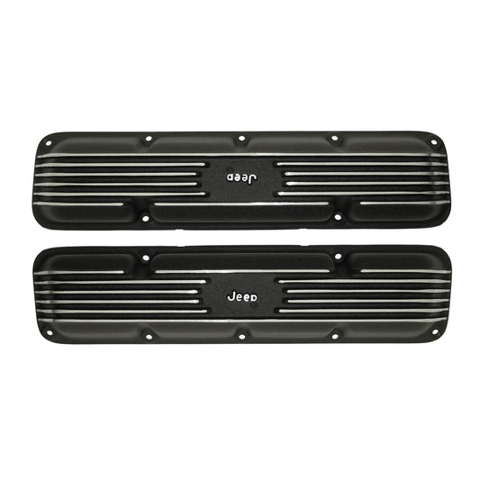 Valve Cover Set Jeep Marked 1966-1983 CJ5 1966-1975 CJ6 1976-1986 CJ7 1981-1986 CJ8 Scrambler And 1972-1991 OMIX