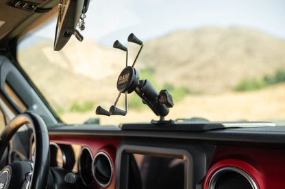 2018 2024 Jeep Wrangler JL, JLU Gladiator JT V8 Device Dash Mount V2 DV8 Offroad-12