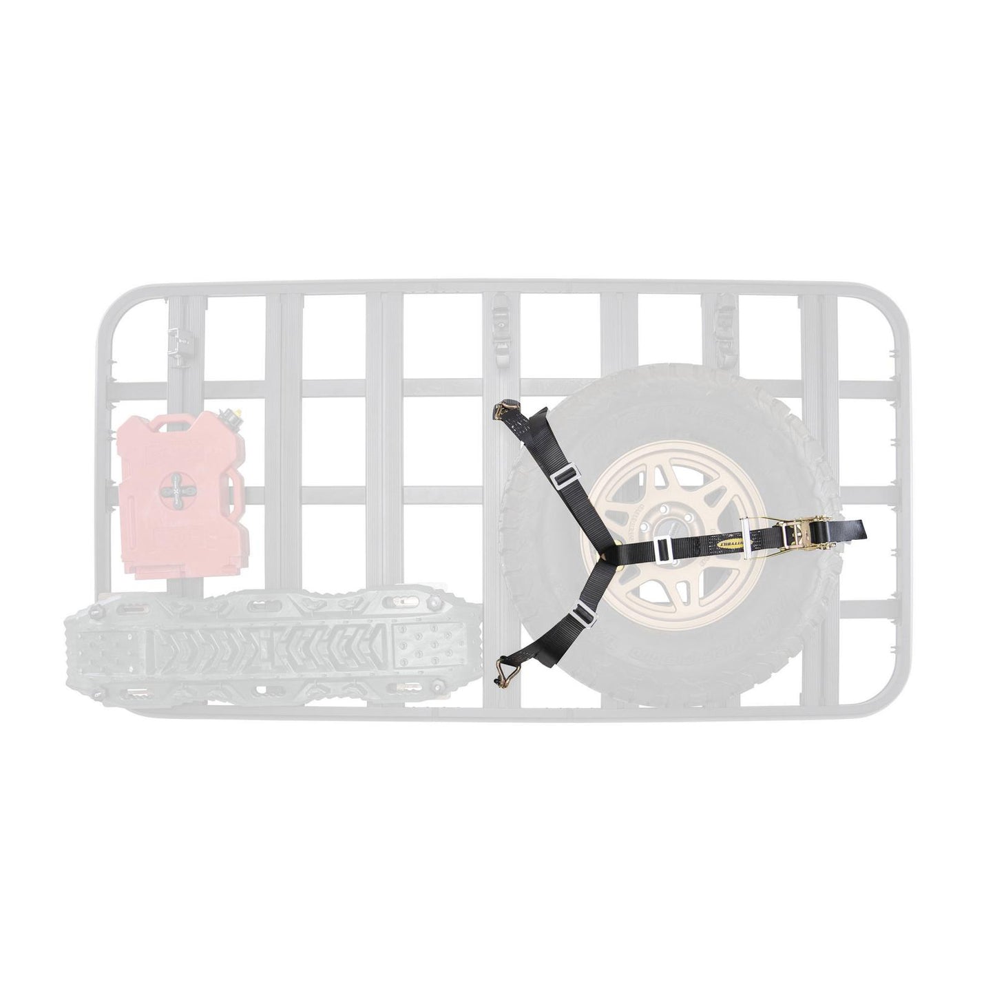 Defender Platform 3 Way Tire Strap Smittybilt-3