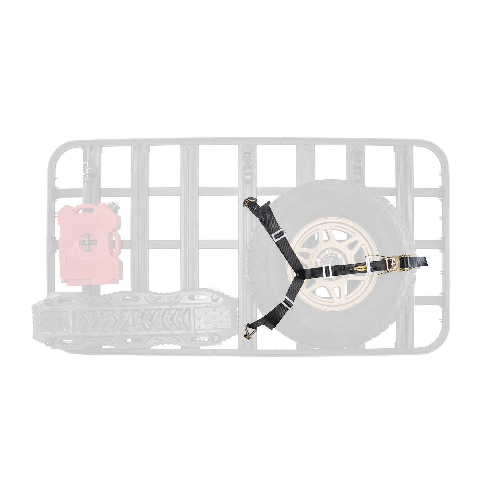 Defender Platform 3 Way Tire Strap Smittybilt-3