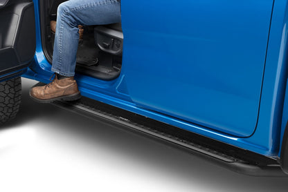 Dominator Xtreme DSS SideSteps With Mounting Bracket Kit Textured Black 2019-2026 Ford Ranger Go Rhino-8
