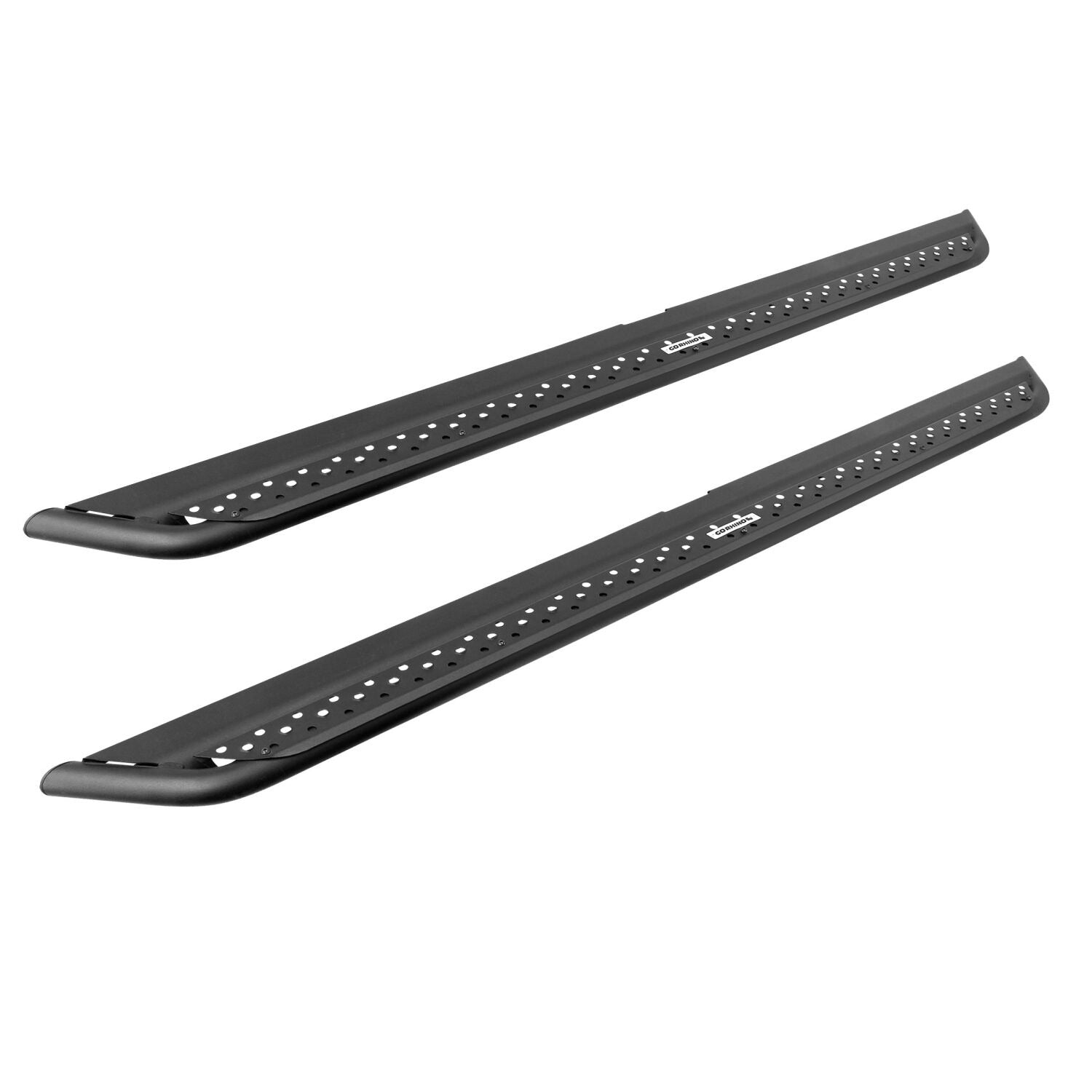 Dominator Xtreme DSS SideSteps With Mounting Bracket Kit Textured Black 2021-2025 Ford Bronco 4 Door Go Rhino-2