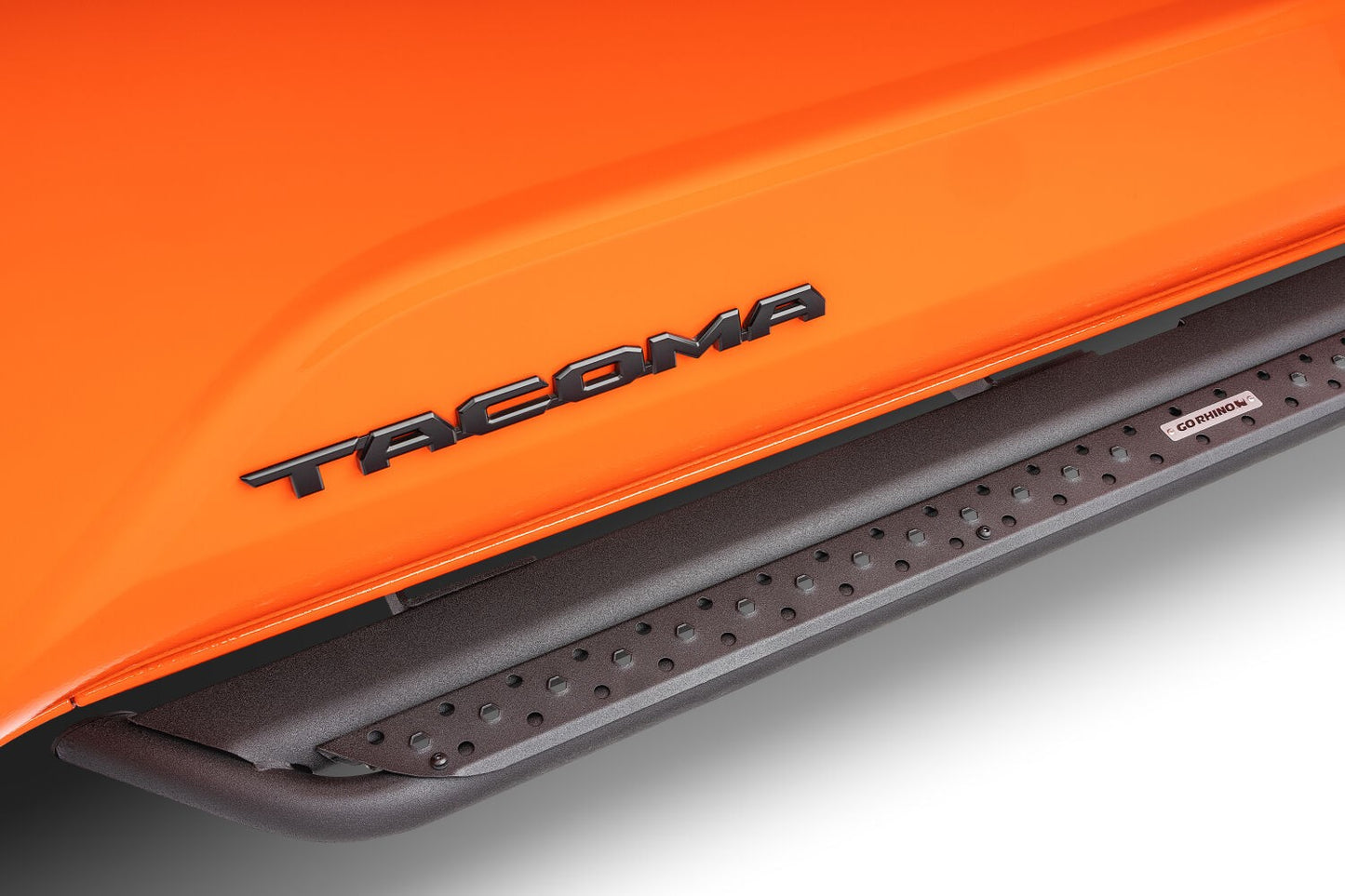 Dominator Xtreme DSS Steps W/Rocker Panel Kit XtraCab Texured Black 2024-2026 Toyota Tacoma Go Rhino-3