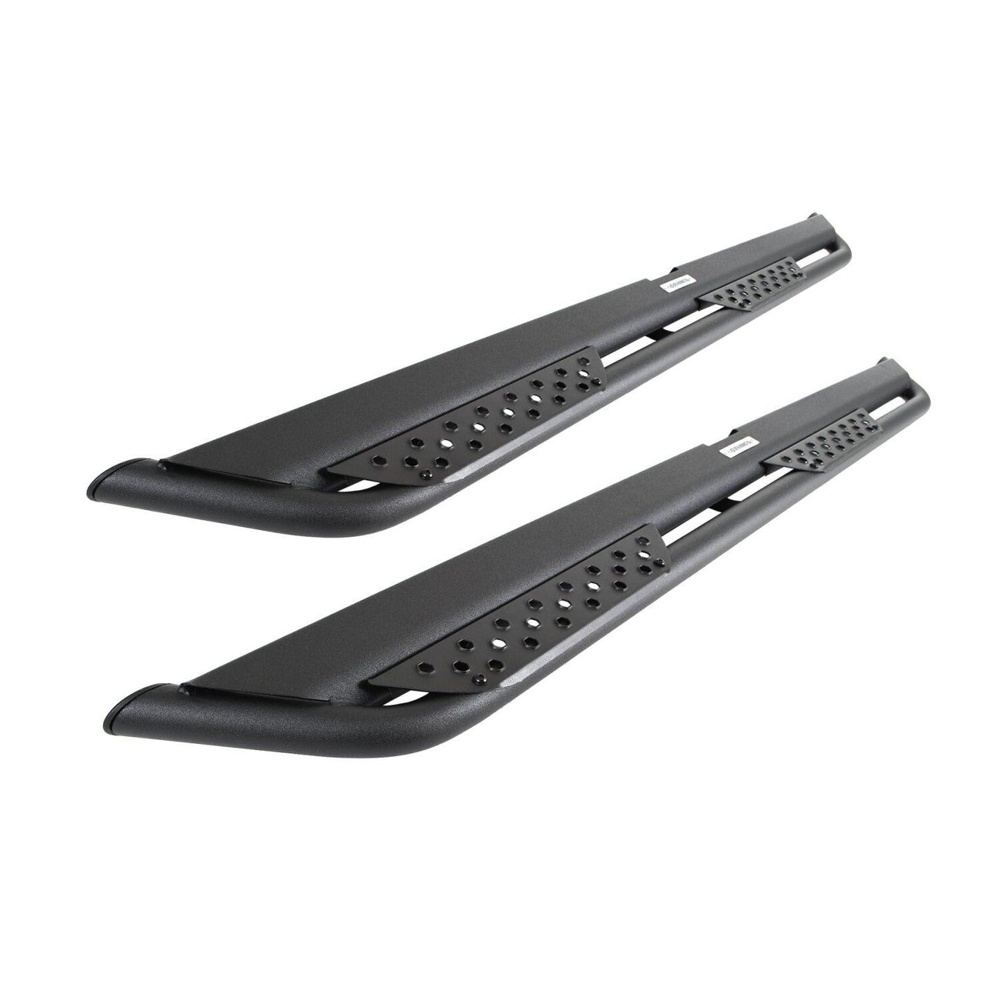 Dominator Xtreme DT Side Steps with Mounting Bracket Kit Textured Black 2021-2026 Ford Bronco Sport Go Rhino