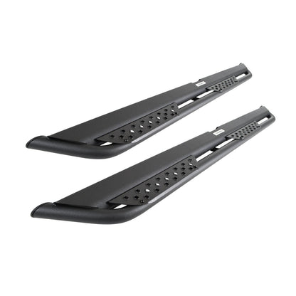 Dominator Xtreme DT Side Steps with Mounting Bracket Kit Textured Black 2022-2026 Ford Maverick Go Rhino