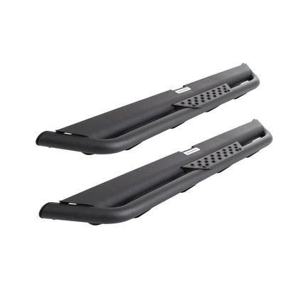 Dominator Xtreme DT Side Steps with Mounting Bracket Kit Textured Black 2021-2025 Ford Bronco 2 Door Go Rhino