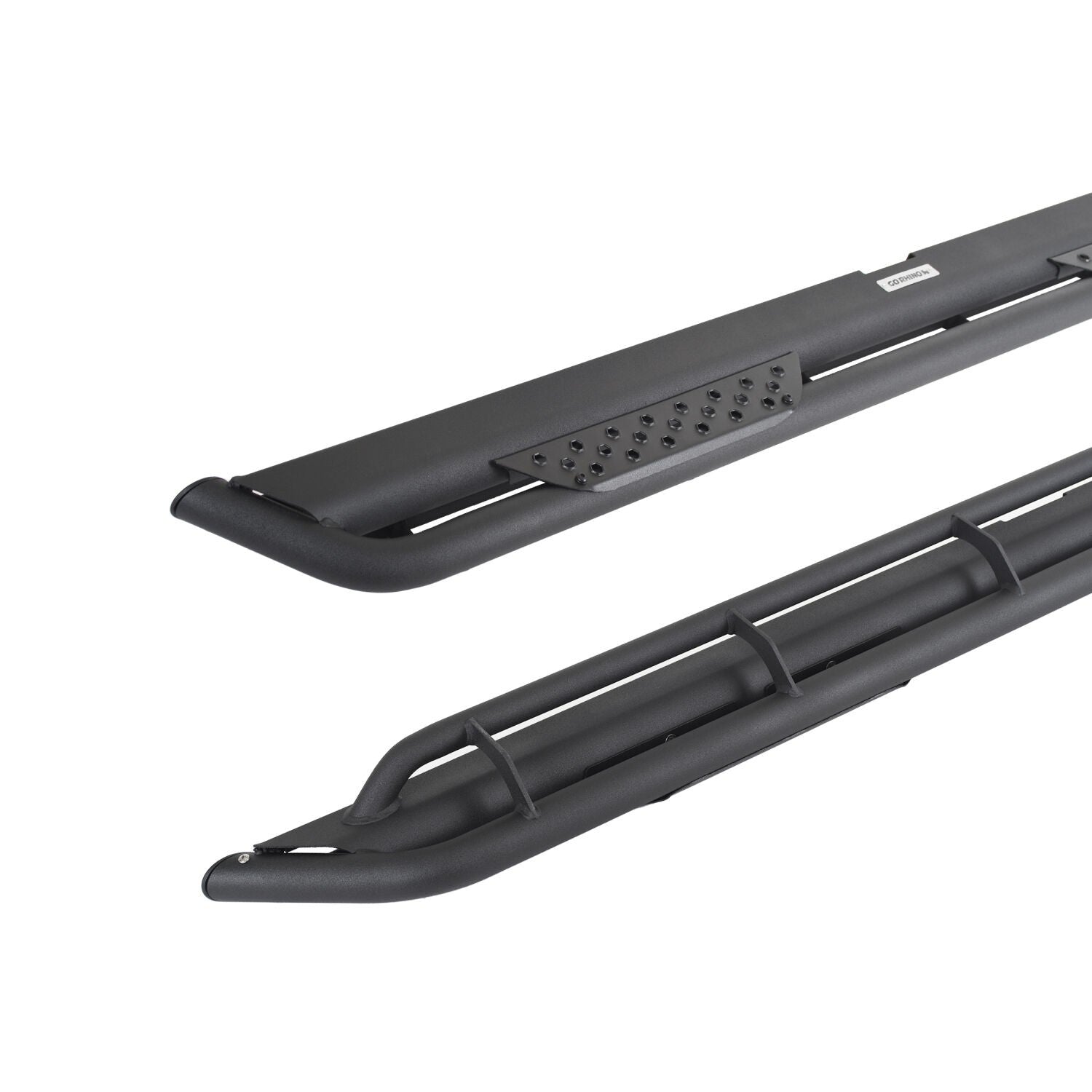 Dominator Xtreme DT Side Steps with Mounting Bracket Kit Textured Black 2015-2026 Ford F-150/ F-250/F-350 Go Rhino-3