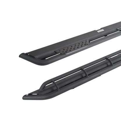 Dominator Xtreme DT Side Steps with Mounting Bracket Kit Textured Black 2015-2026 Ford F-150/ F-250/F-350 Go Rhino-3