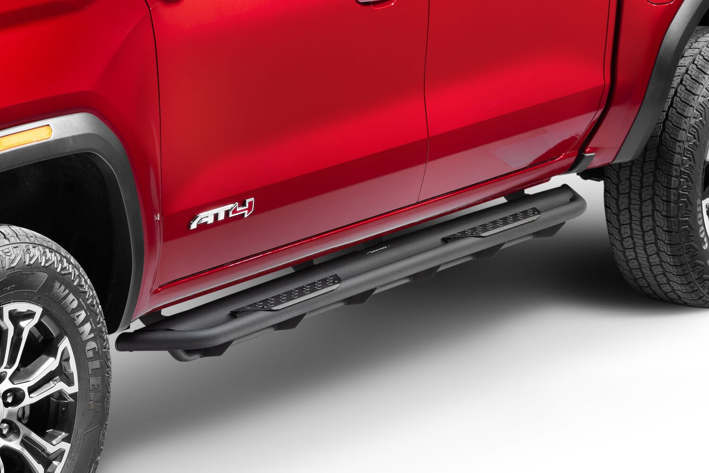 Dominator Xtreme DT Side Steps with Mounting Bracket Kit Textured Black 2015-2026 Colorado/Canyon Go Rhino-8