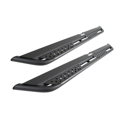 Dominator Xtreme DT Steps W/Mounting Bracket Kit Textured Black For 2024-2026 Lexus GX550 2024-2026 Toyota Land Cruiser Go Rhino