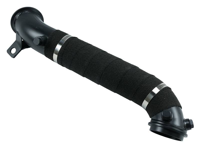 11-13 Chevy Duramax Turbo Direct Pipe Black Finish Hardware Not Incl 409 Stainless Steel Pypes Performance Exhaust