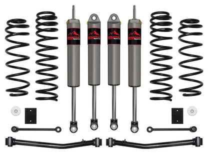 2018-2023 Jeep Wrangler JL 4-Door Gas 2 inch Suspension Lift System 4 Dynatrac