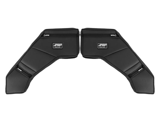 Rear Door Bags with Knee Pad for 16+ Polaris General Pair PRP Seats