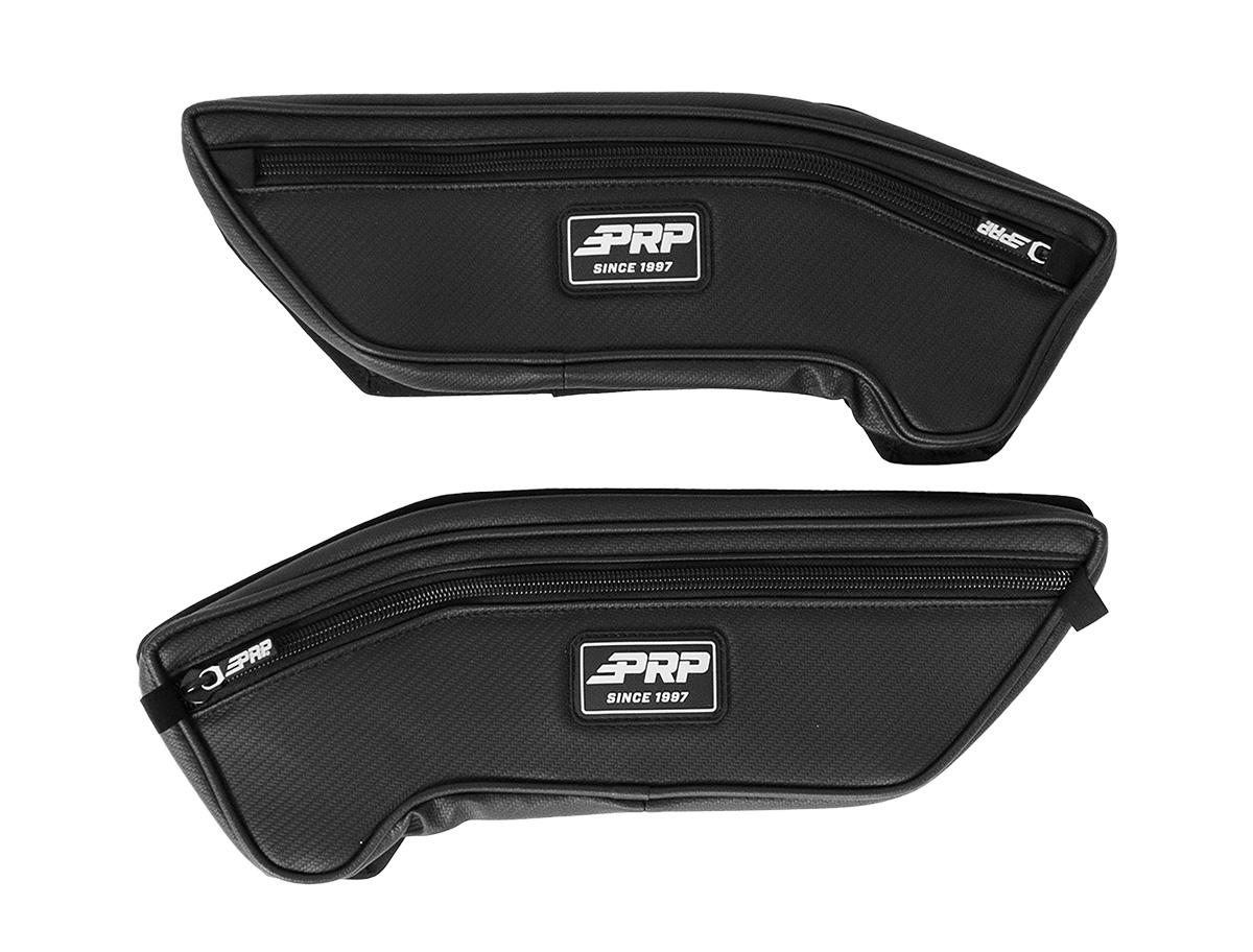 Front Lower Door Bags with Knee Pad for 16+ Polaris General (Pair) PRP Seats