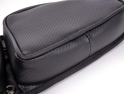 Front Door Bag with Knee Pad for Polaris RZR Black PRP Seats-3