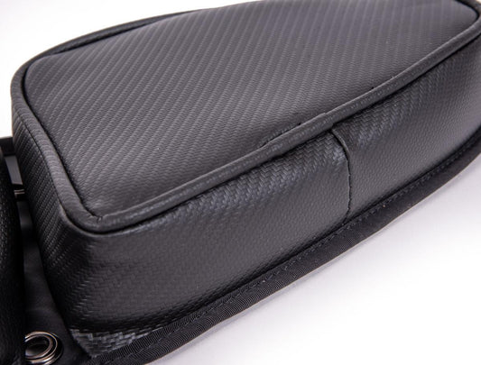 Front Door Bag with Knee Pad for Polaris RZR Black PRP Seats-1