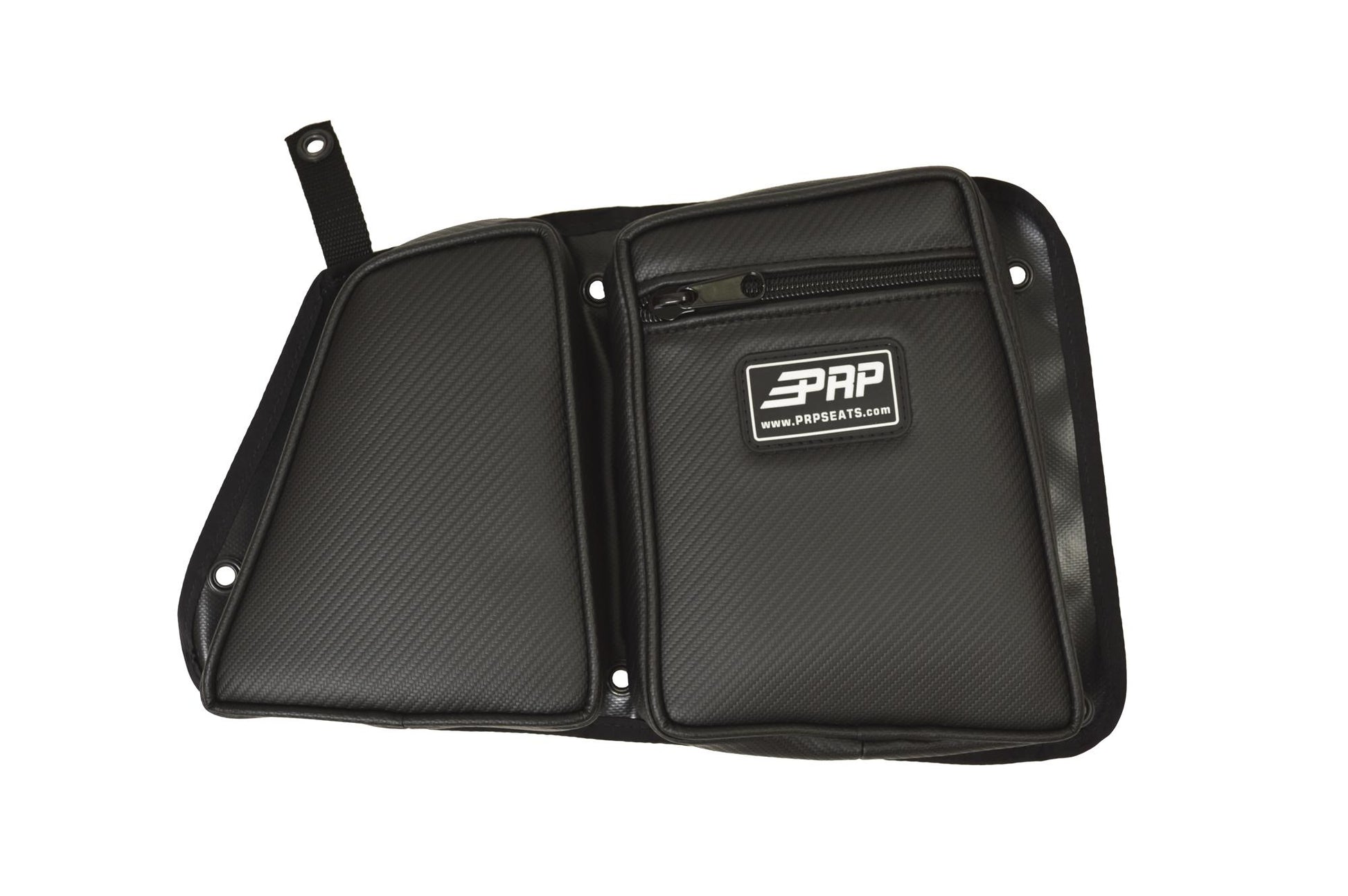 Rear Door Bag with Knee Pad for Polaris RZR Black PRP Seats