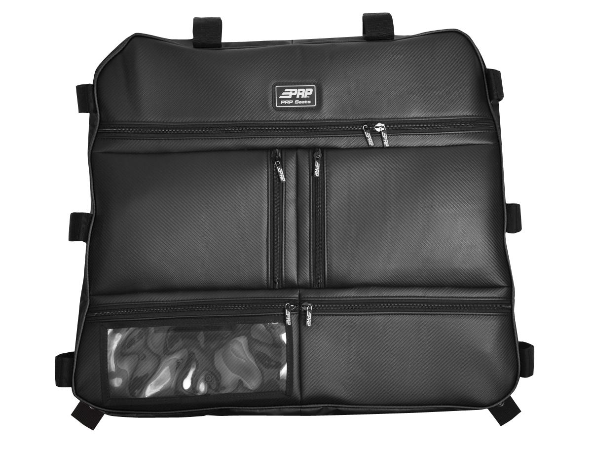 Overhead Bag for Polaris RZR Carbon Fiber Black PRP Seats