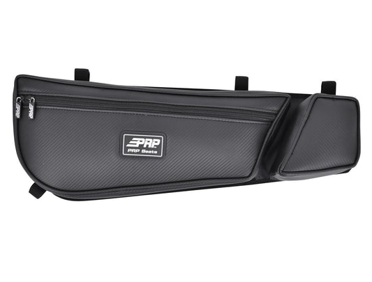 Door Bag with Knee Pad for Can-Am Maverick X3 Black Pair PRP Seats