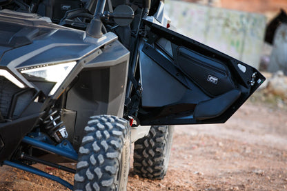 Front Door Bags with Knee Pad for 20-24 Polaris RZR PRO XP PRO R Turbo R Pair PRP Seats-1