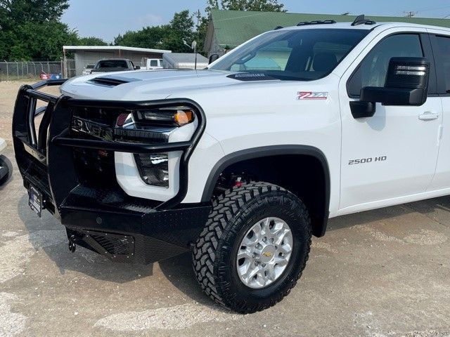 T2 Front Bumper Extreme For 2024-2026 Silverado 2500/3500 HD Sensor Cutouts Factory Fog Cutouts Receiver Skid Plate With Mesh Grill Bodyguard Bumpers-11