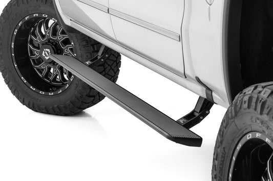 Power Running Boards HT-Series Crew Cab Silverado/Sierra 1500/2500HD/3500HD 2WD/4WD Rough Country