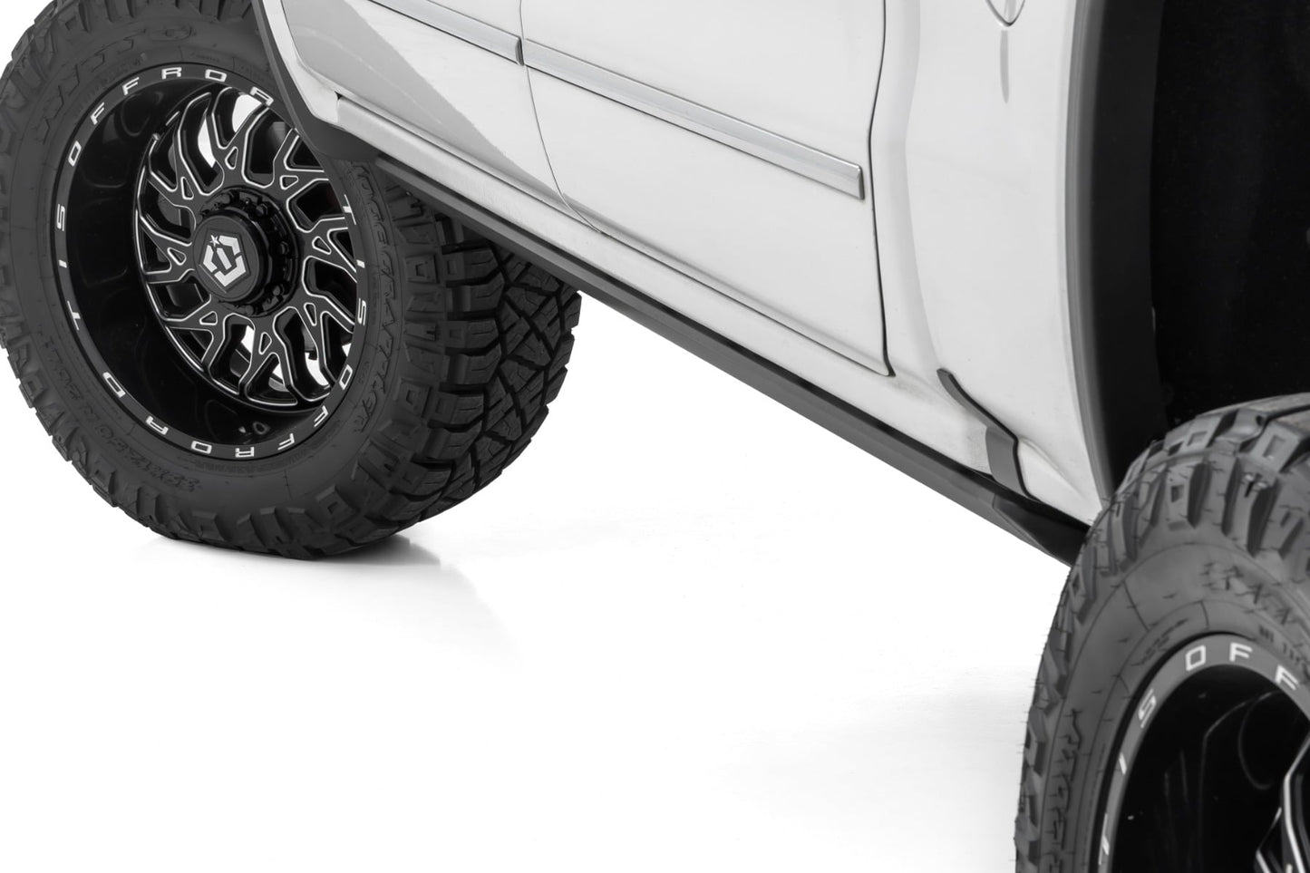 Power Running Boards HT-Series Crew Cab Silverado/Sierra 1500/2500HD/3500HD 2WD/4WD Rough Country-1