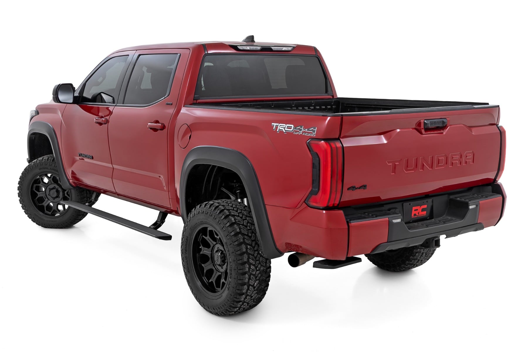 Power Running Boards CrewMax Toyota Tundra 2WD/4WD (2022-2026) Rough Country-3