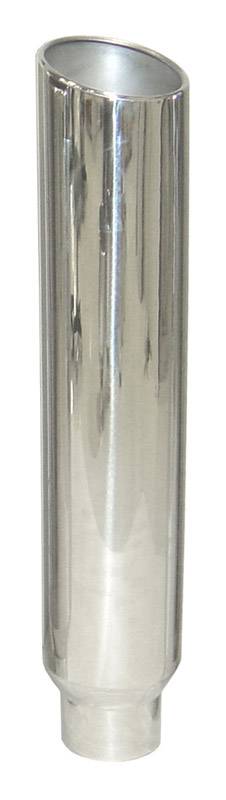Stack Pipe 5 in OD x 7 in OD x 36 in L 7 in Tip Clamp On Hardware Not Incl Polished 304 Stainless Steel Pypes Performance Exhaust
