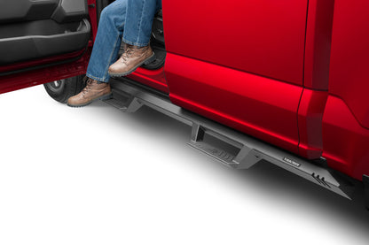 EpYx Step System Cab Length (2 Steps per Side) 2015-2025 Ford F-150/Raptor SuperCrew/2017-2026 Ford F-250/350/450 Crew Cab Textured Black NFab-7