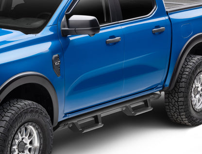 EpYx Step System Cab Length (2 Steps per Side) 2019-2025 Ford Ranger SuperCrew Textured Black N Fab NFab-9