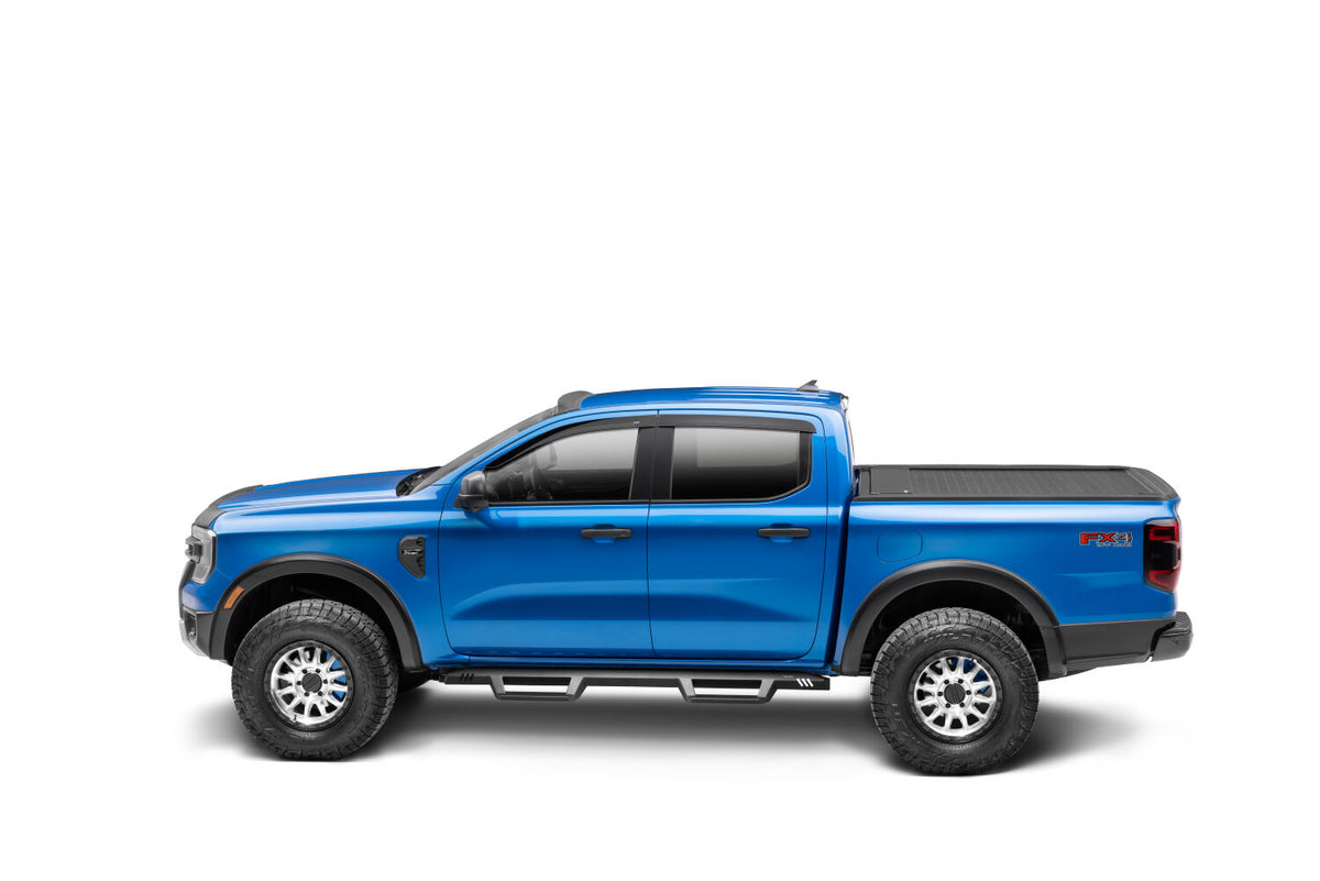 EpYx Step System Cab Length (2 Steps per Side) 2019-2025 Ford Ranger SuperCrew Textured Black N Fab NFab-11
