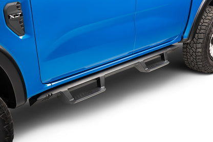 EpYx Step System Cab Length (2 Steps per Side) 2019-2025 Ford Ranger SuperCrew Textured Black N Fab NFab-12