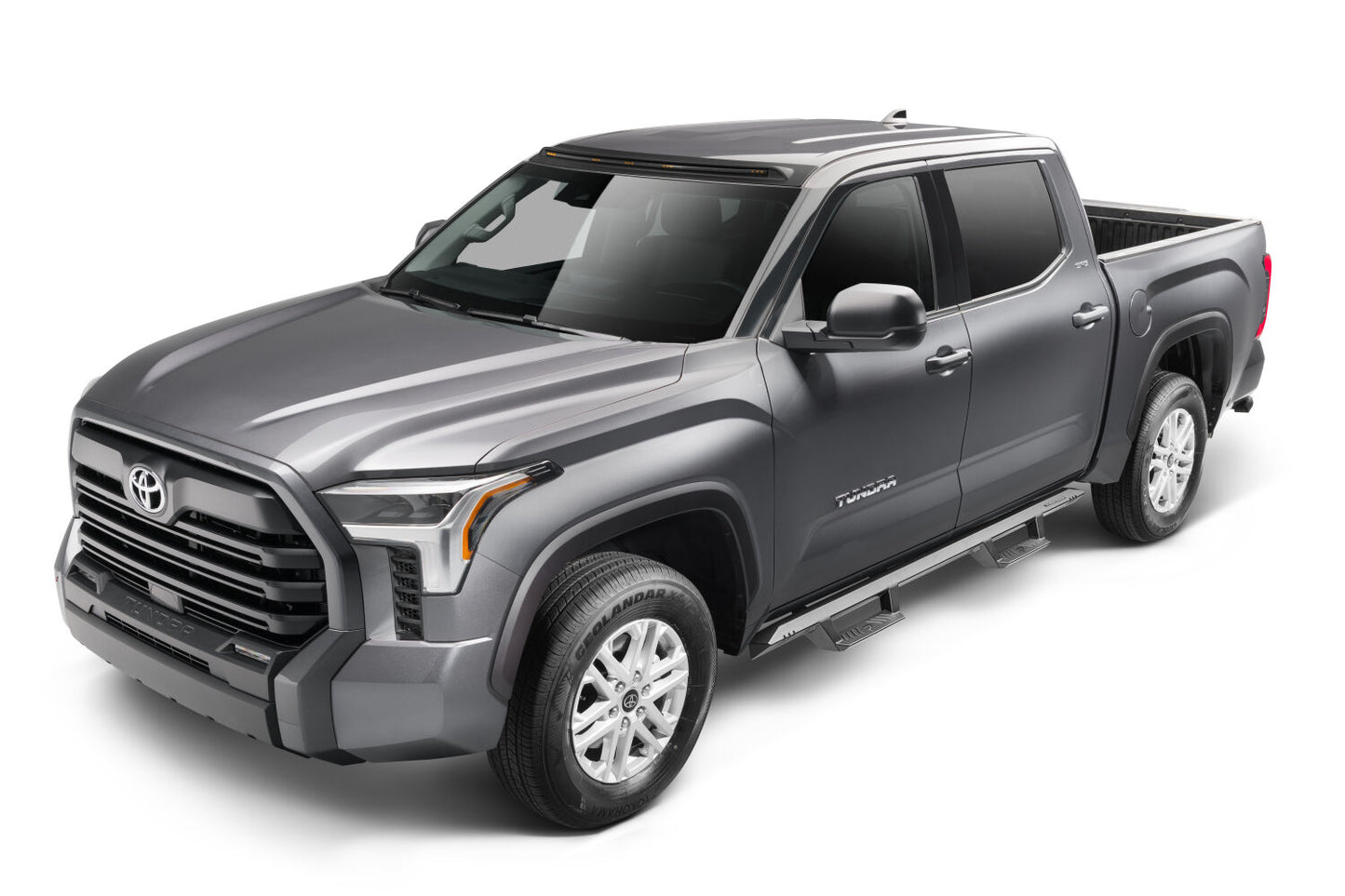 EpYx Step System Cab Length (2 Steps per Side) 2022-2025 Toyota Tundra CrewMax Textured Black NFab-1