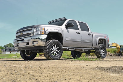 Chevrolet Pocket Fender Flares w/Rivets 07-13 Silverado 1500 5 Foot 8 Inch Bed Rough Country-1