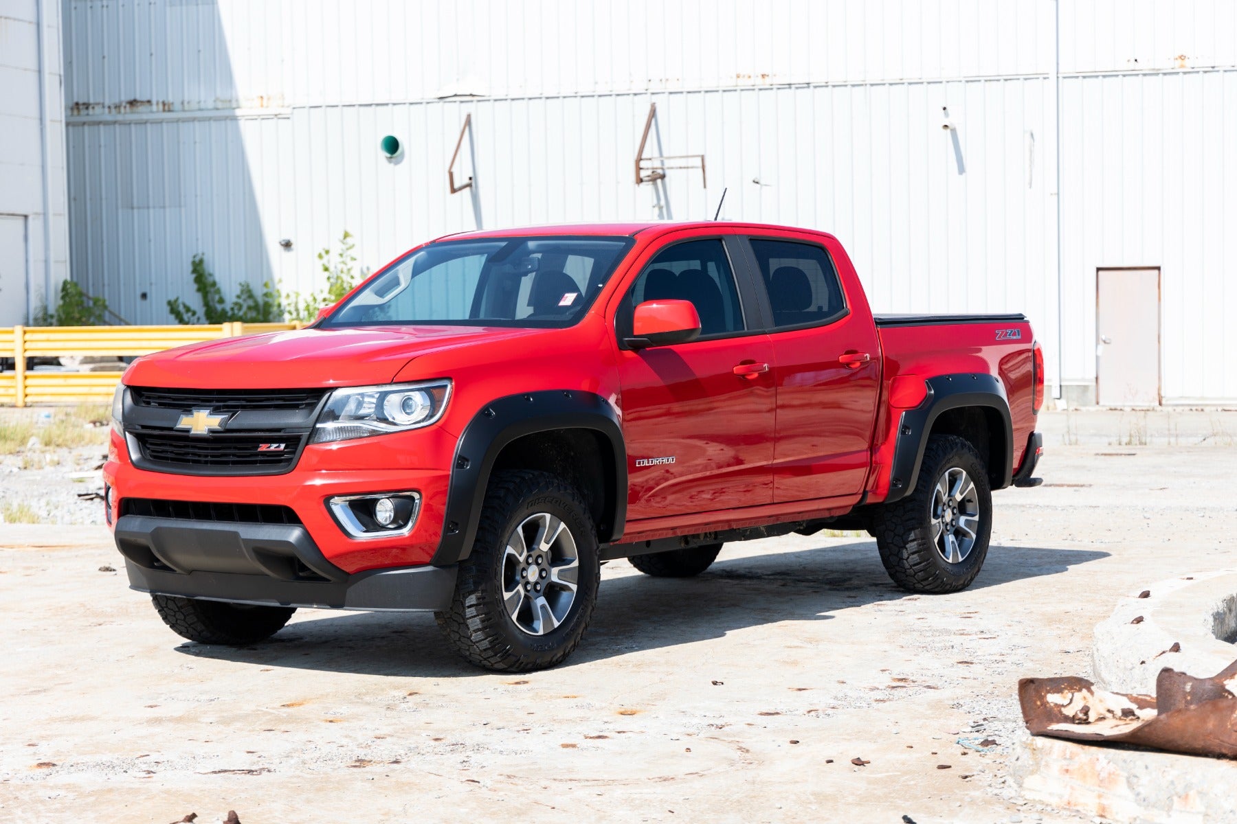 Pocket Fender Flares G9K Satin Steel Chevy Colorado 2WD/4WD (2015-2022) Rough Country-4