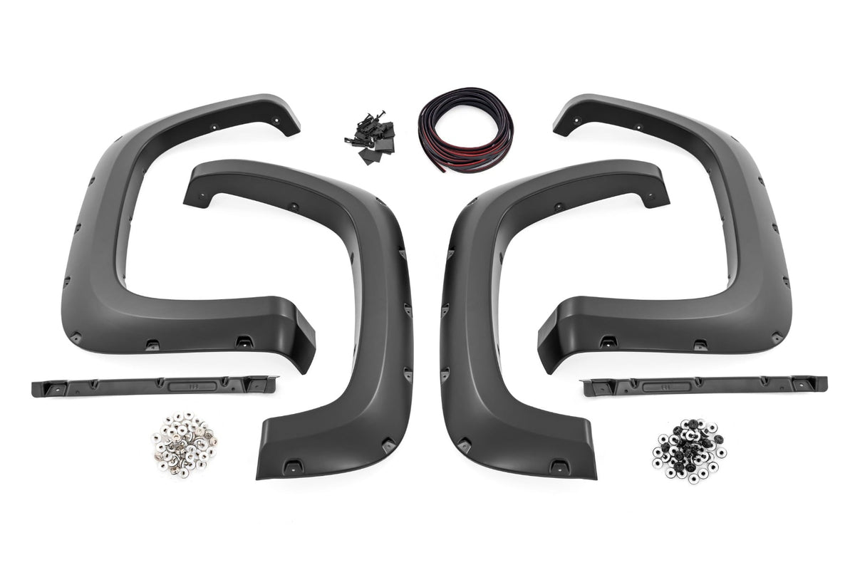 Fender Flares Pocket Chevy Silverado 2500 HD/3500 HD (2020-2026) Rough Country-1