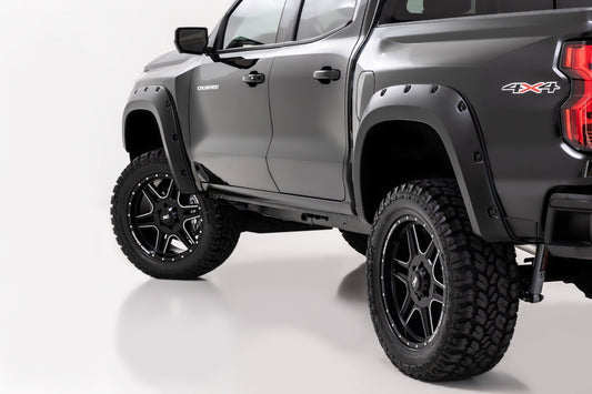 Pocket Fender Flares GNT Radiant Red Chevy Colorado 2WD/4WD (2023-2026) Rough Country-1