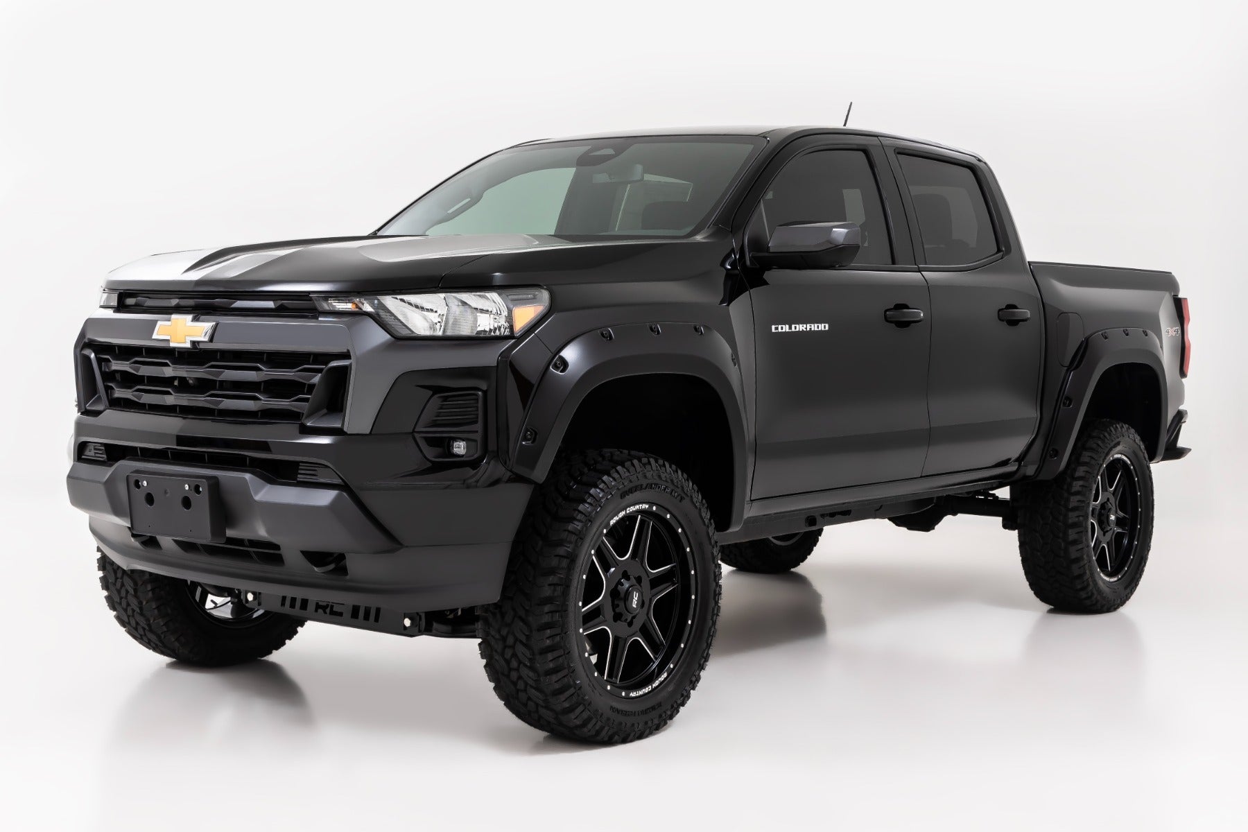Pocket Fender Flares GNT Radiant Red Chevy Colorado 2WD/4WD (2023-2026) Rough Country-2