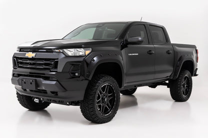 Pocket Fender Flares GXD Sterling Grey Metallic Chevy Colorado (23-26) Rough Country-2