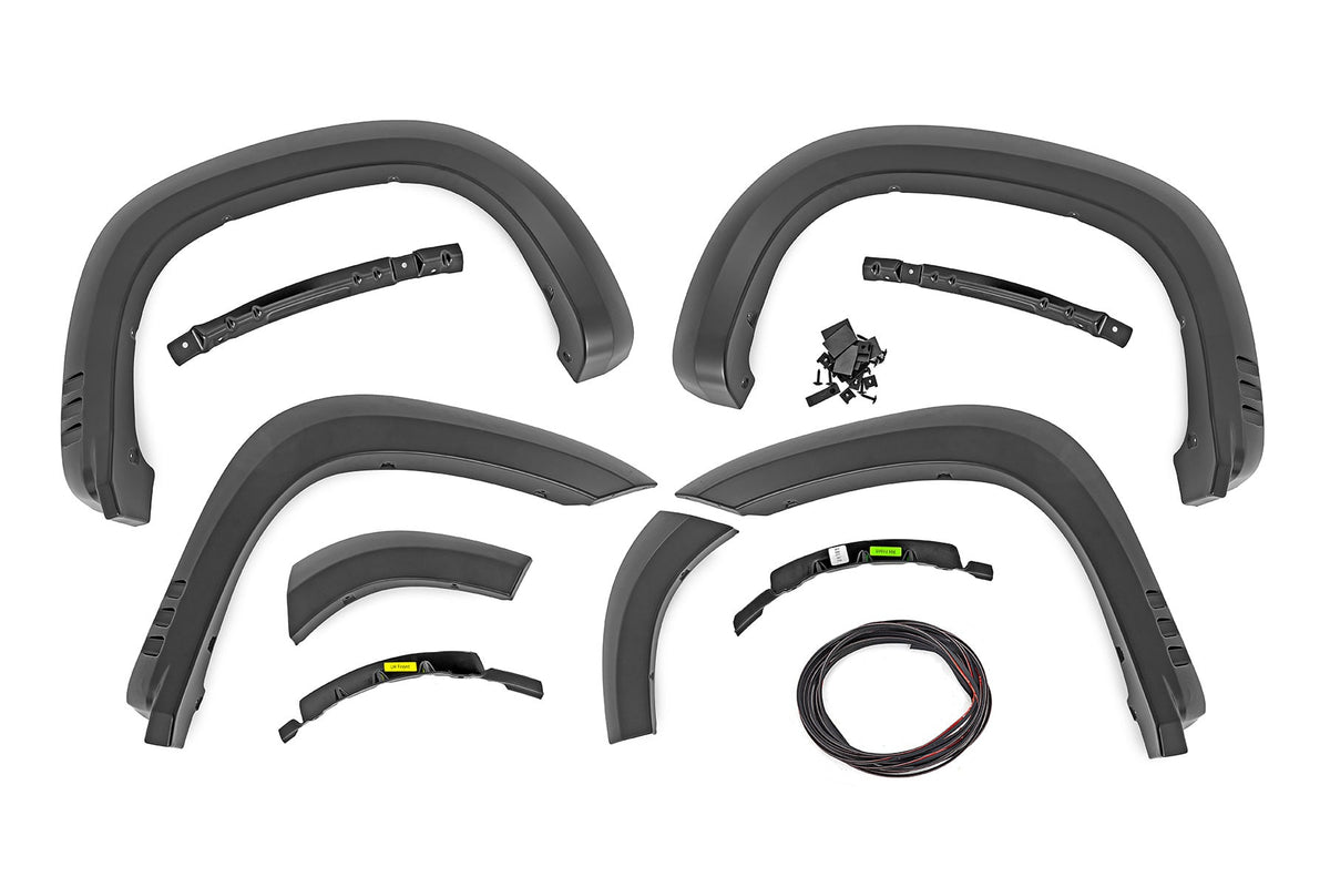 Fender Flares SF1 Chevy Silverado 1500 2WD/4WD (2019-2026) Rough Country-12
