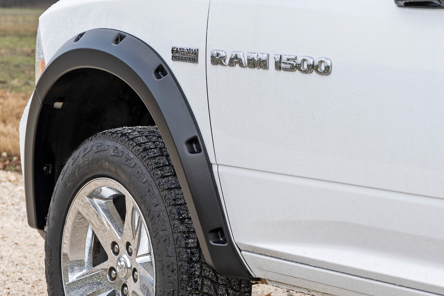 Pocket Fender Flares PRV Delmonico Red Ram 1500 2WD/4WD (2009-2018 & Classic) Rough Country-4