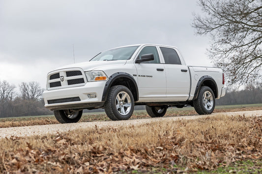 Pocket Fender Flares PX8 Black Crystal Ram 1500 2WD/4WD (2009-2018 & Classic) Rough Country-1